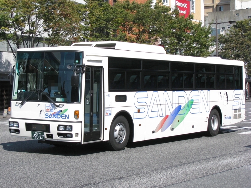 サンデン交通 5027 海峡を越えた先には