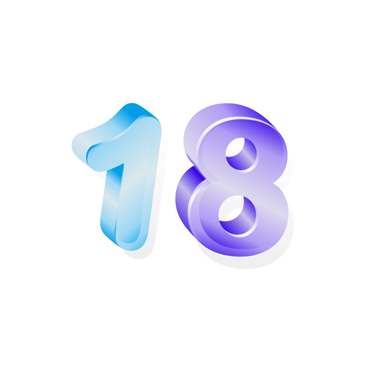 18歳（数字）