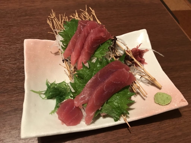 つぼ八の本まぐろ刺身