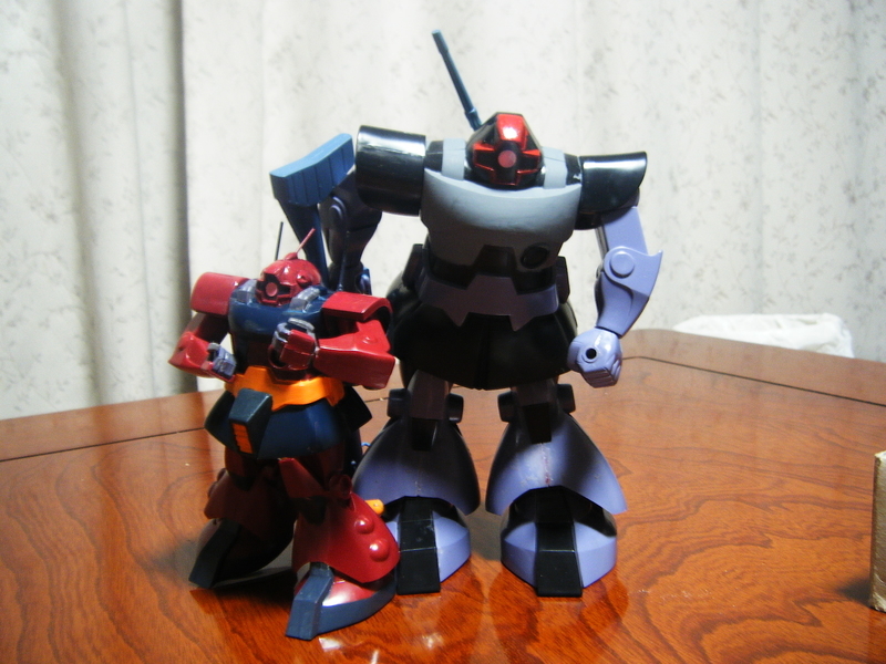 完成品41○ドワッジ 1/144 SCALE 旧キット○ZZ（2014年 7月下旬制作
