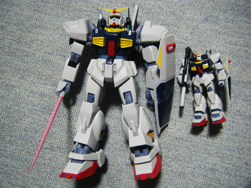 完成品168○ガンダムマークII 1/100 SCALE 旧キット○Z（2016年 8月