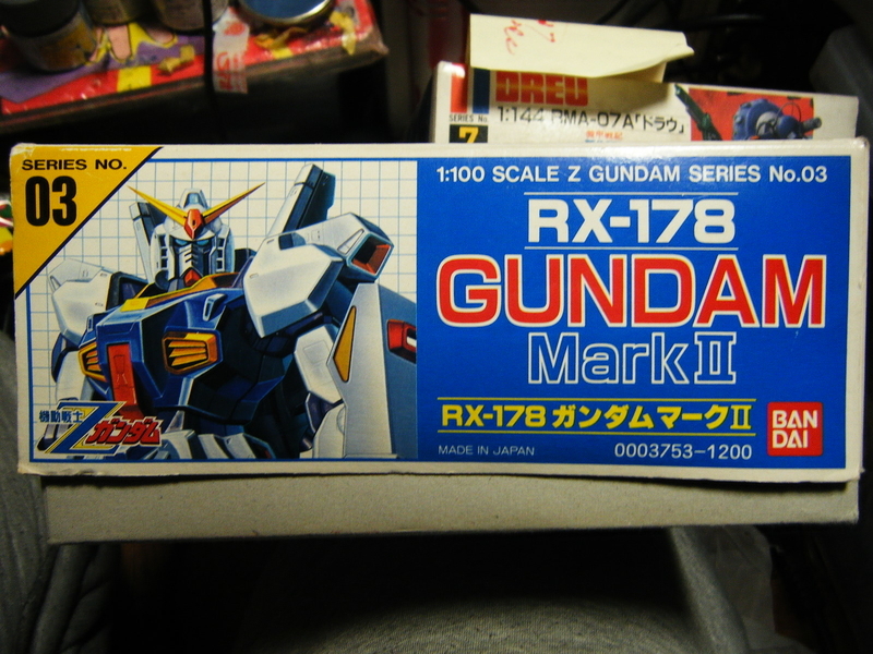 完成品168○ガンダムマークII 1/100 SCALE 旧キット○Z（2016年 8月