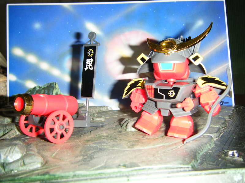 完成品147○謙信張斬 超時空列伝 真空路守 旧キット○マクロス（2016年
