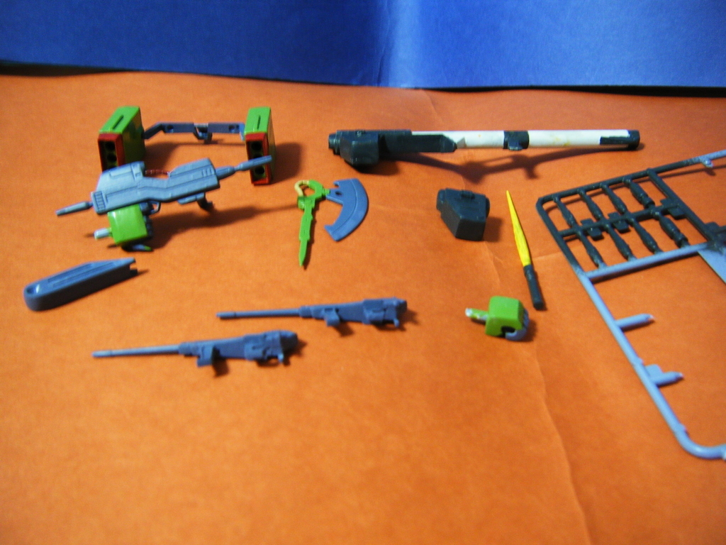 完成品207○モビルスーツ武器セット 1/144 SCALE 旧キット○Z（2017年