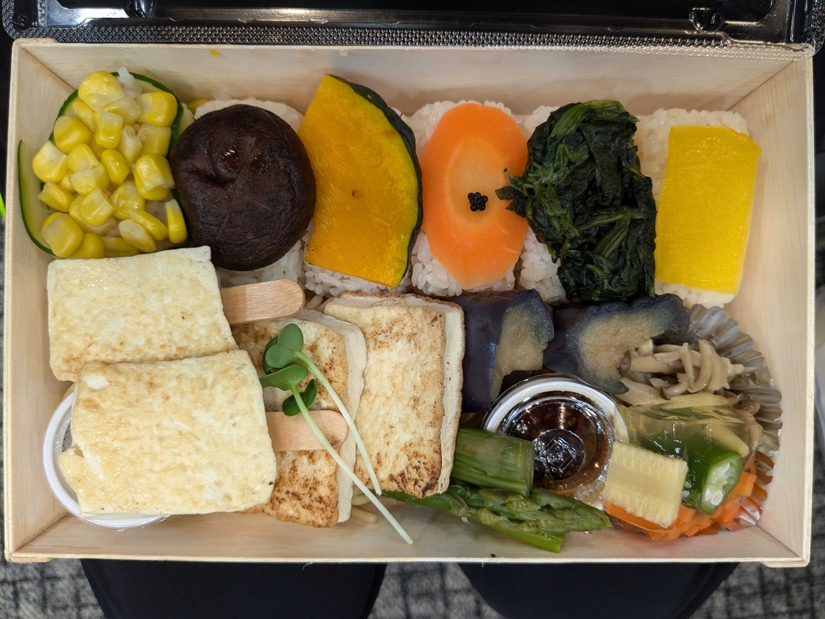 DroidKaigiのビーガン弁当