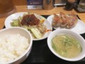 2017/03/23 夜 野菜炒め定食＠台湾ぎょうざ