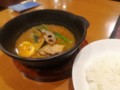 2017/03/25 夜 豚肉と野菜のスープカレー＠天馬