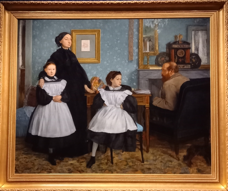 幸福の家族の肖像：そのひとときを室内の光で捉える。 - こんな日、狼