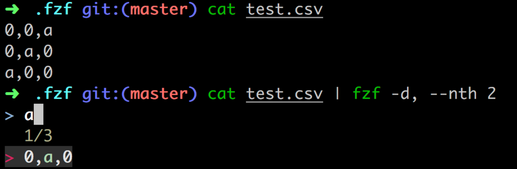 fzf（fuzzy finder）の便利な使い方をREADME, Wikiを読んで学ぶ - もた日記