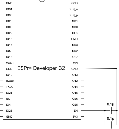 コンデンサ追加回路図