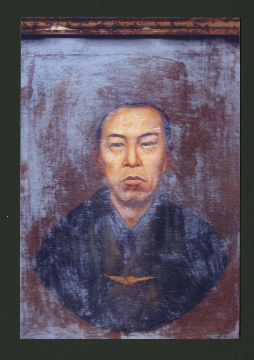 伊東陶山 （日展） 粟田 松絵の花瓶 連れ