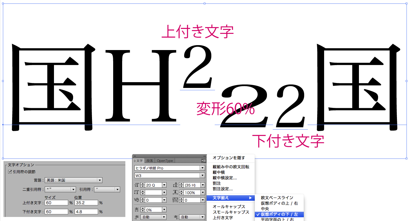 個別 上付き文字 下付き文字 03 の写真 画像 Works014 S Fotolife