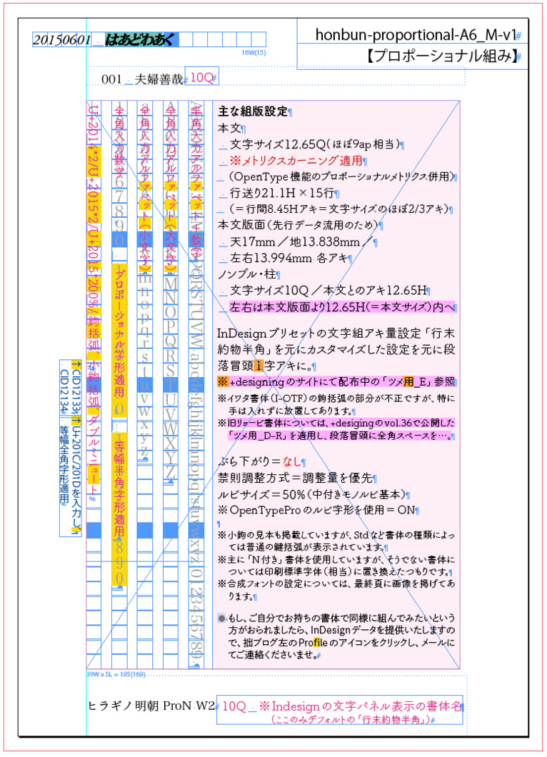 見本組み