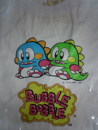 バブルボブルTシャツ