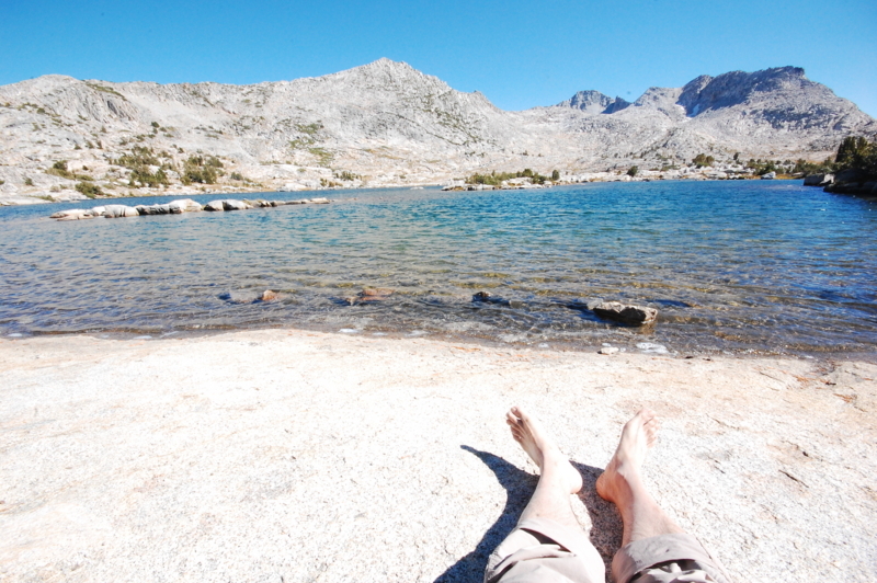 Marie Lake (3,215m)