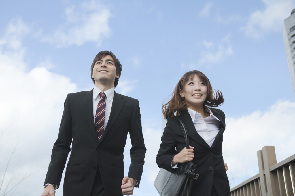 男女のビジネスマン