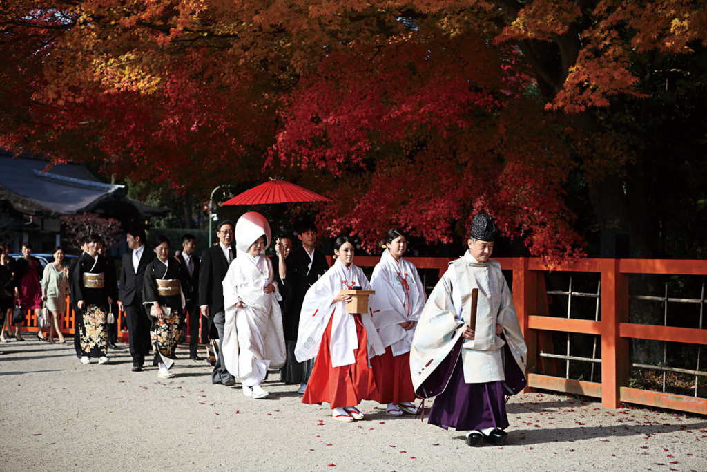 家族婚ブログ　神前式イメージ