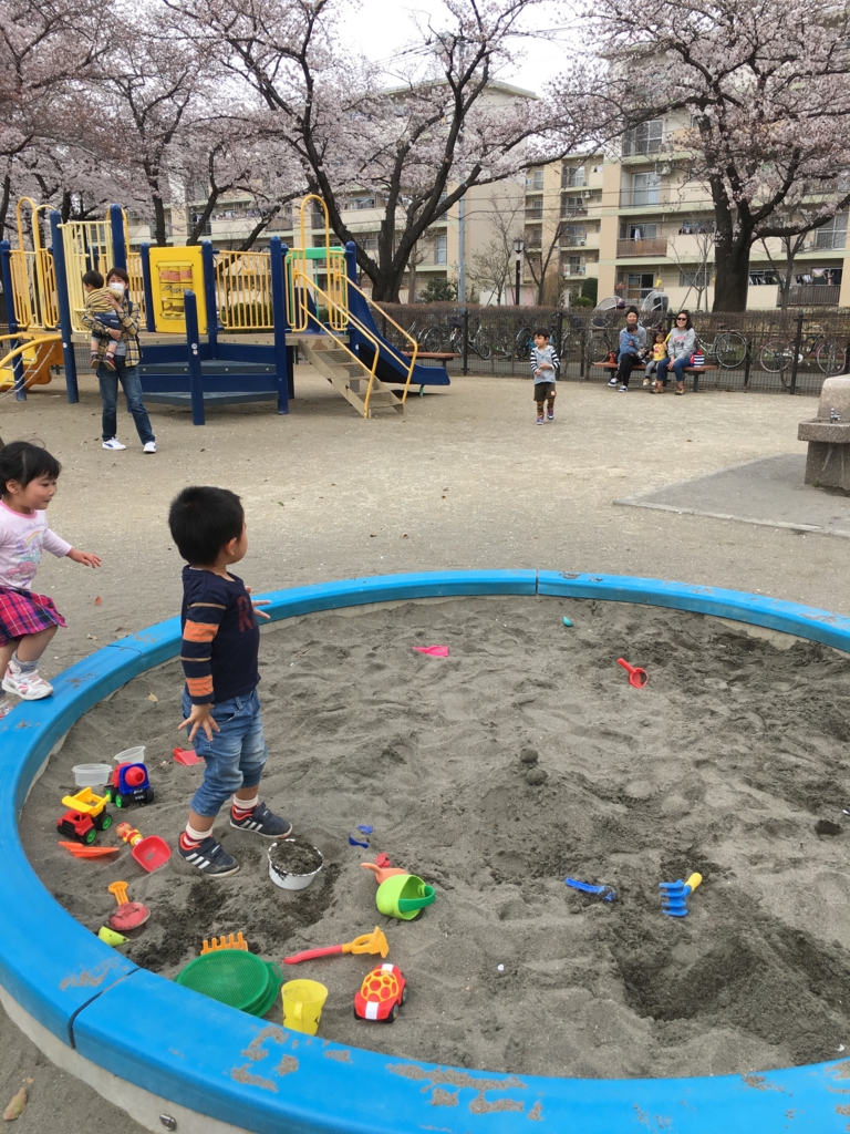 花畑公園 足立区 子供の遊び場 公園情報 お花見 意外と子育てしやすい世の中です