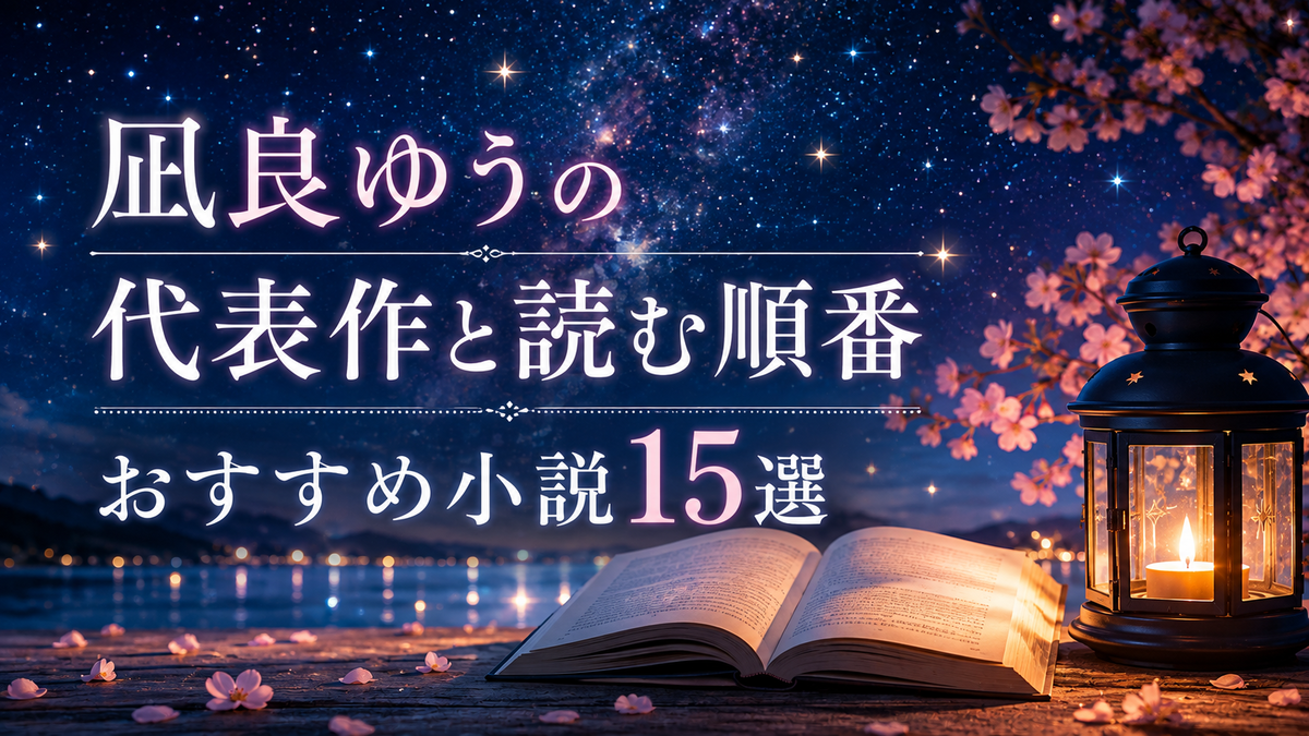 凪良ゆうの代表作と読む順番｜おすすめ小説15選【最新作まで