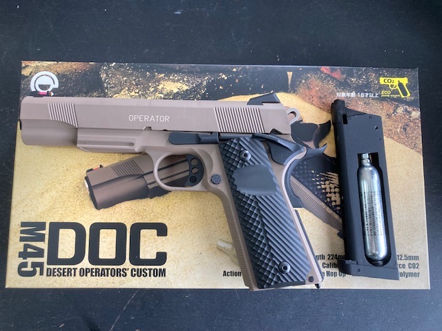 Carbon8【M45DOC(CO2ハンドガン)】レビュー - αSearchブログ Carbon8【M45DOC(CO2ハンドガン)】レビュー - αSearchブログ