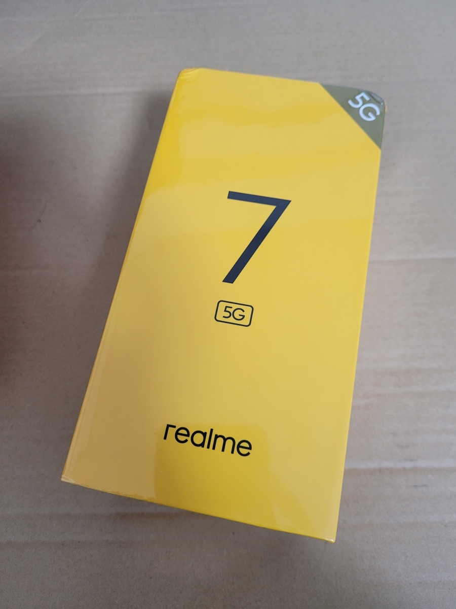 OPPO - 新品 Realme 7 5G  VoLTE有効化済 楽天確認済 OPPO - 新品 Realme 7 5G VoLTE有効化済 楽天確認済の通販 by