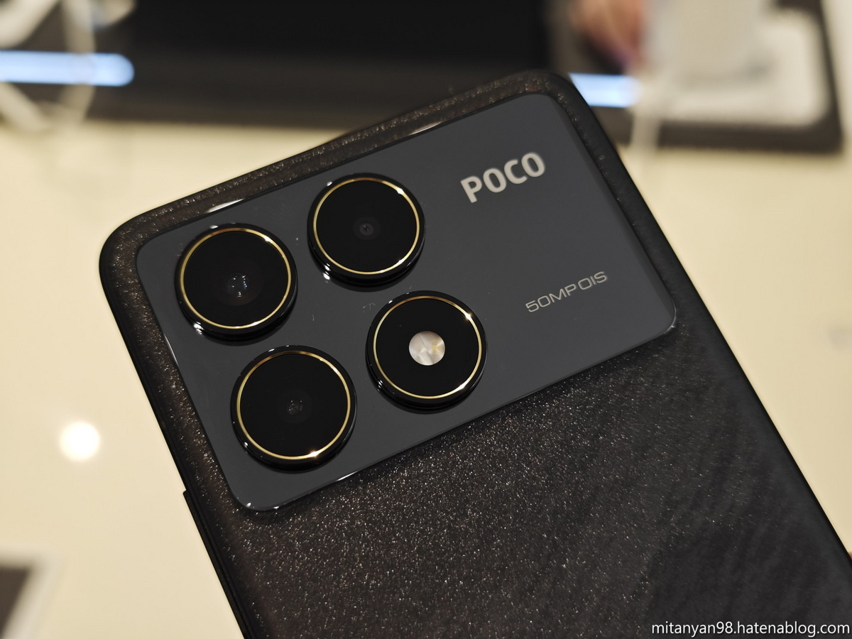 渋谷のXiaomiポップアップストアでPOCO F6 Proの実機を見たら