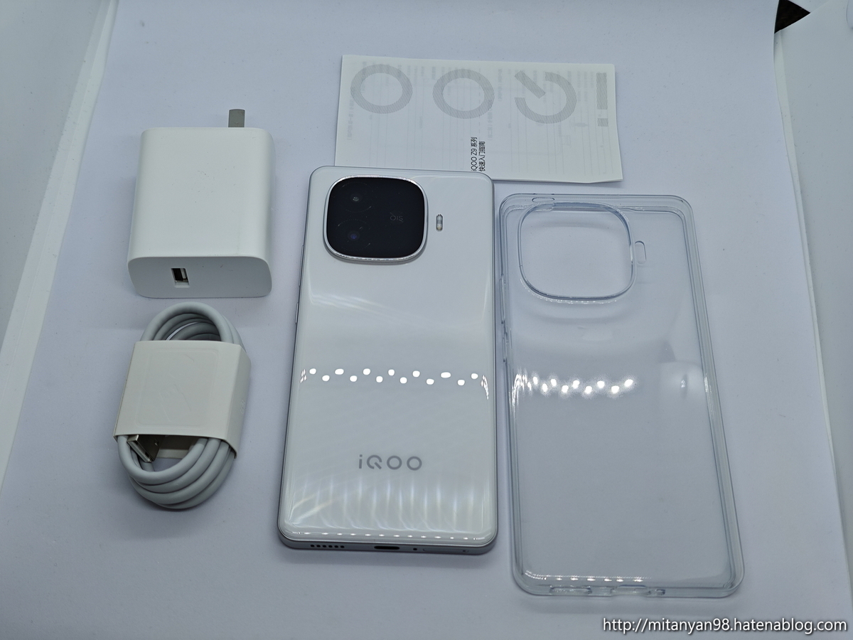 iQOO Z9 Turbo 本体 付属品完備 iQOO Z9 turboを買ってみた 実機レビュー【バッテリー6000mAh