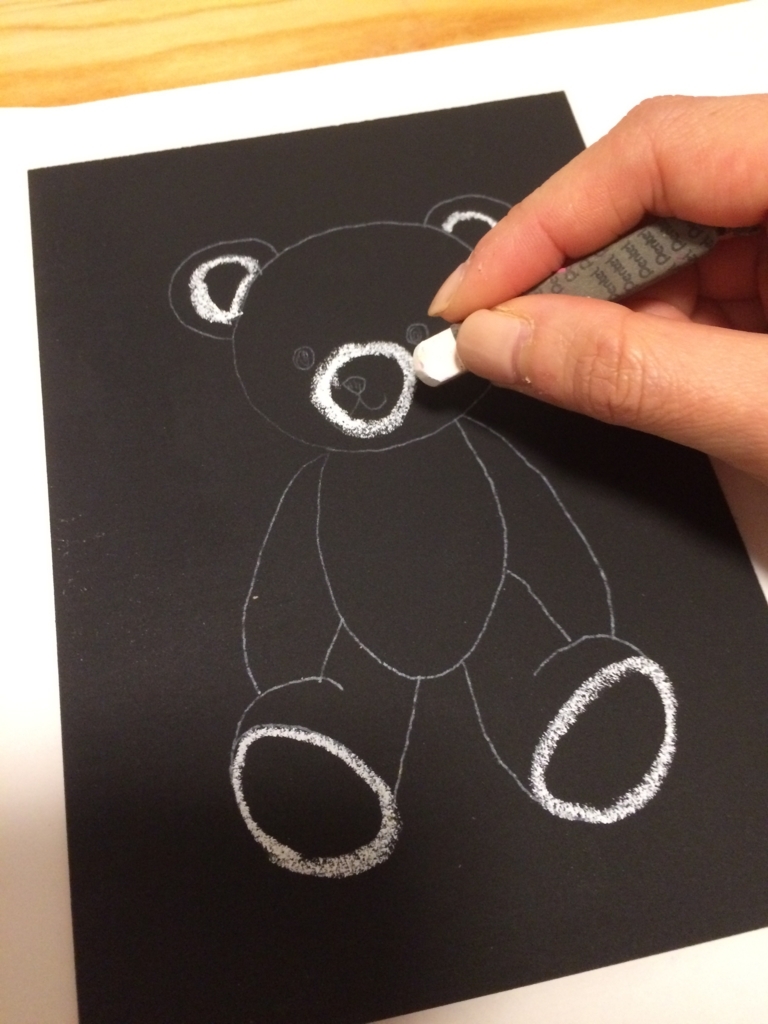 チョークアート（小象）　010 チョークアート（小象）010