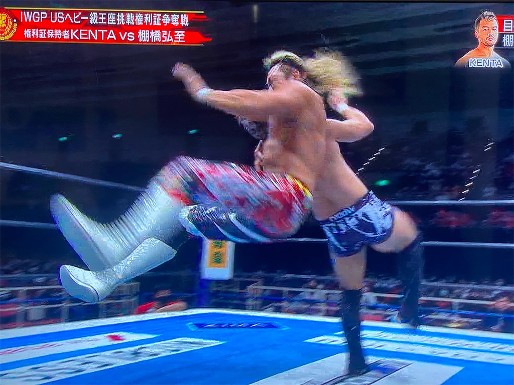 11・7 IWGP USヘビー級王座 挑戦権利証 KENTA VS 棚橋弘至