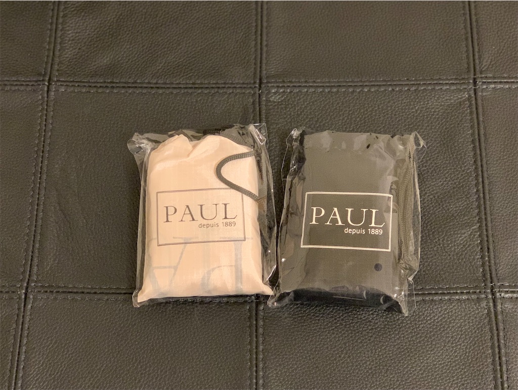 Paulのパンとnewエコバッグ すっきりブラックインテリア