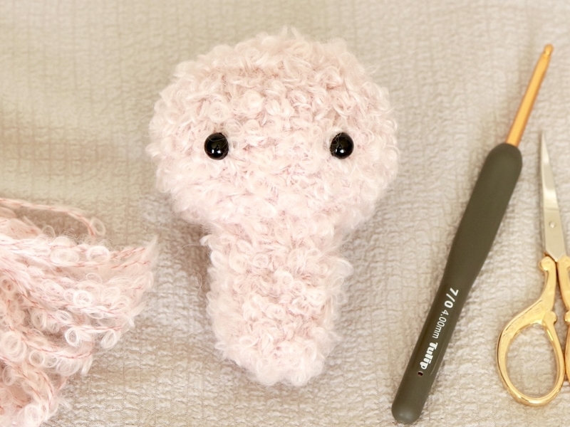 【ポツリン】ミニビロコウ あみぐるみ ポツリン様専用】ミニビロコウ あみぐるみ - メルカリ
