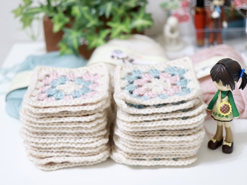 モチーフ編みでブランケットを作りたい！～あと少しで目標枚数 - ルイ