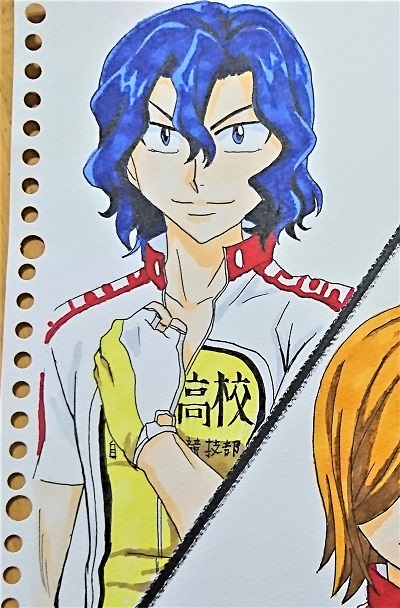 お絵描き 弱虫ペダル 手嶋純太 青八木一 過去絵 アラフィフママの裏雑記ブログ