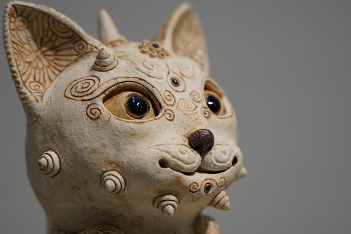 田崎太郎展 神獣とメカオブジェの大祭典 茨城県陶芸美術館 - ジノ。