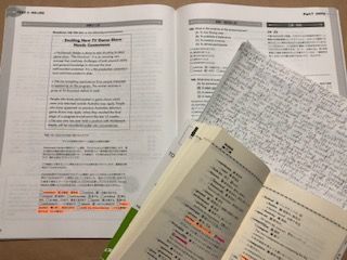 英語の勉強手書きノート