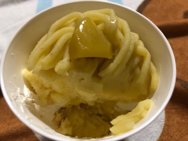 なつかしモンブランclass= コンビニスイーツ