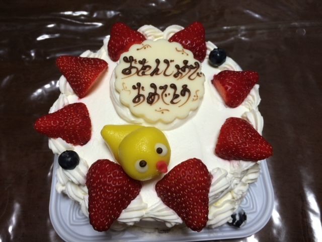 誕生日ケーキ