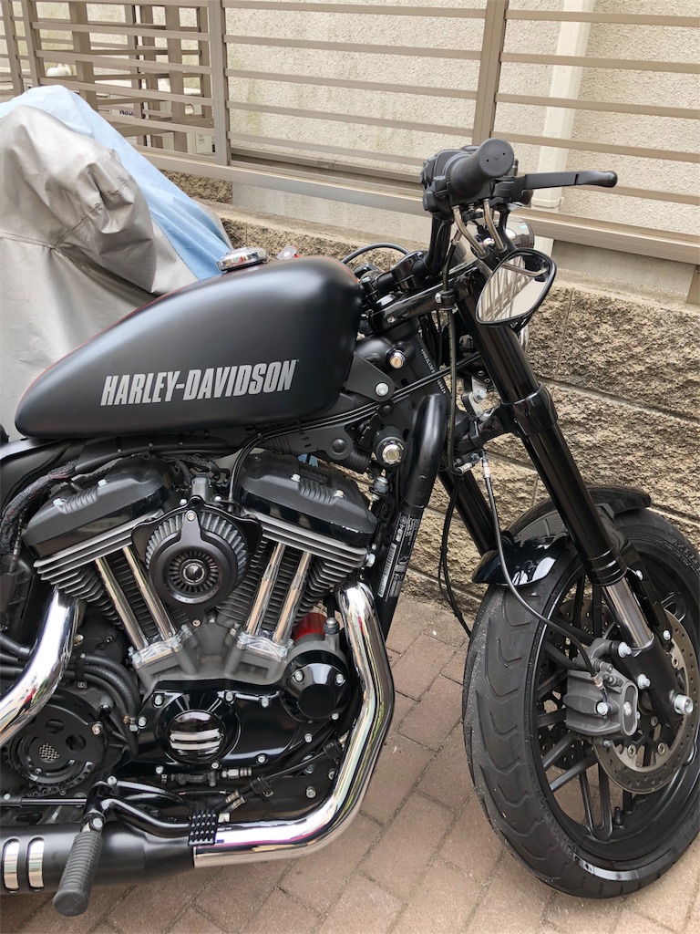 ロッカーボックス塗装ハゲ！？ - 文系がハーレー乗りに！スポーツ