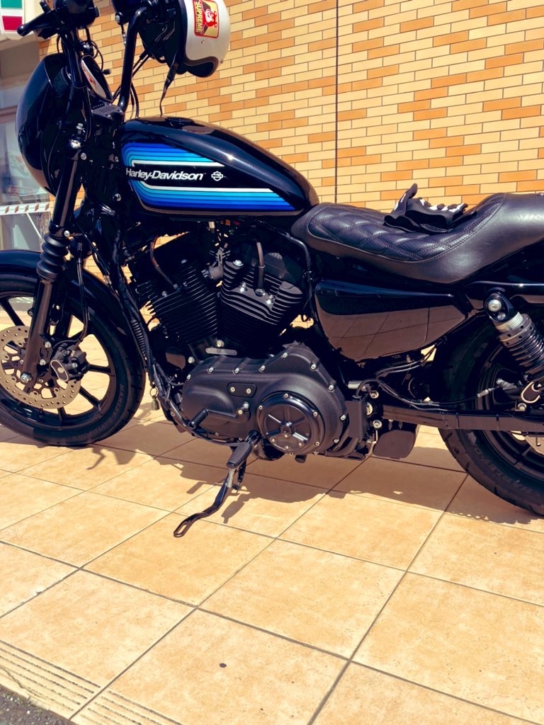 スポーツスター カスタム〜ハンドル交換。その他。255回目