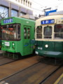 [長崎] 市電が走ってます 新旧タイプがあるのは大連と同じ