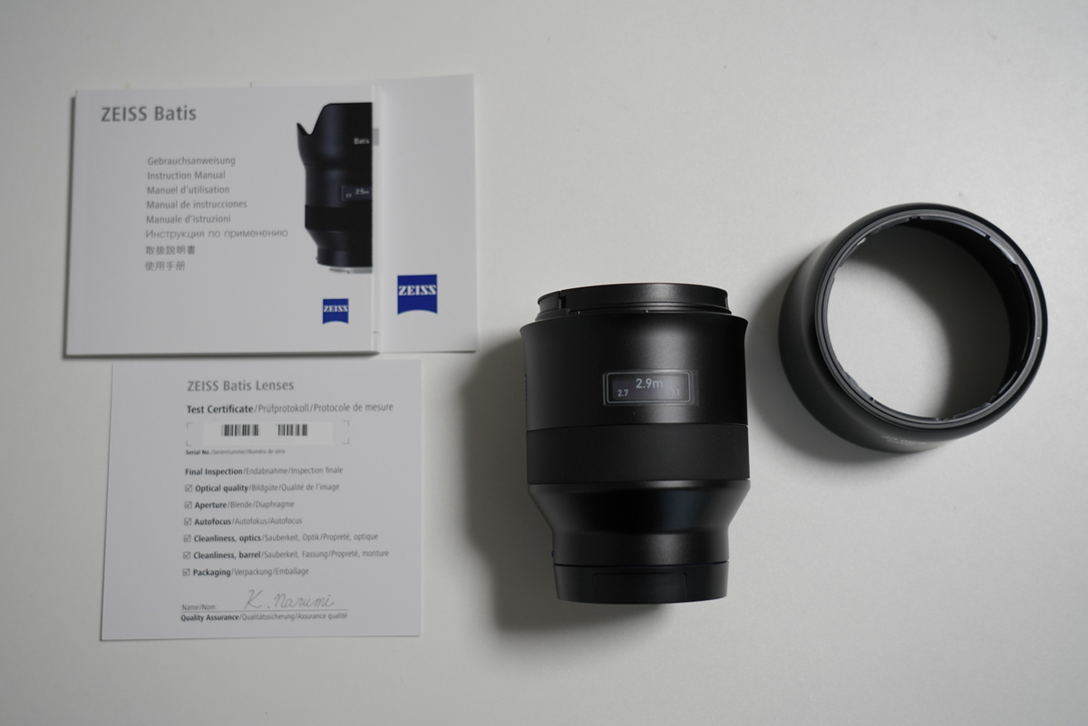 カールツァイス ZEISS Batis 2/40 CF E-mount レビュー - 買って カールツァイス ZEISS Batis 2/40 CF E-mount レビュー - 買って