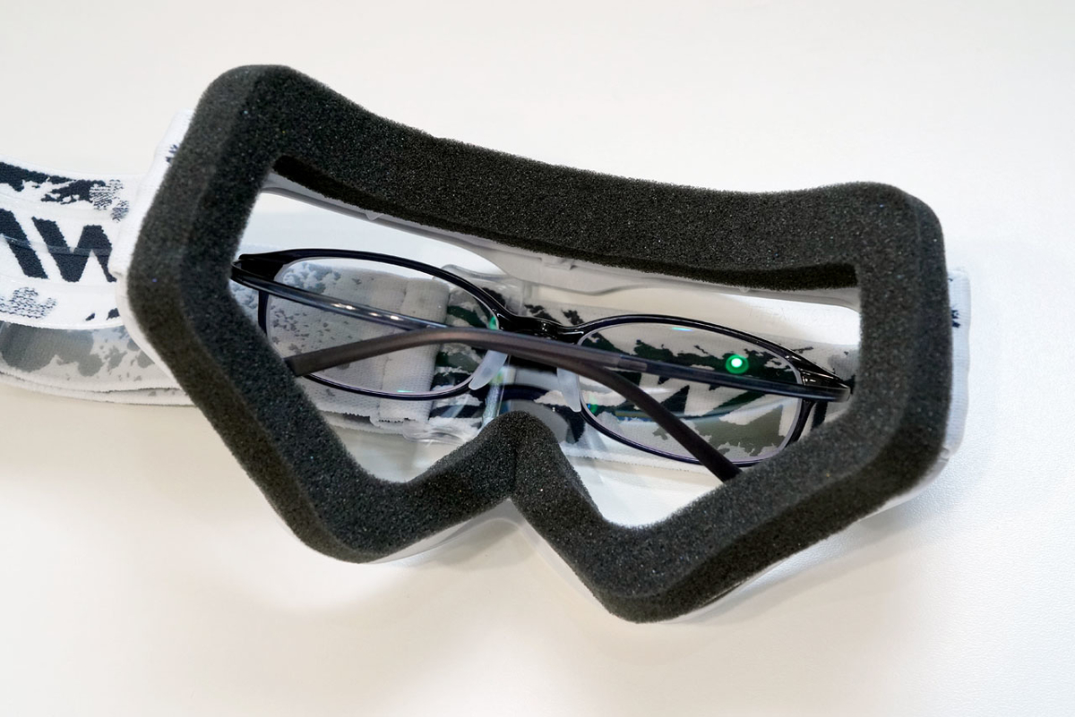 オフロードバイク用ゴーグル スワンズMX-797-PET SWANS MX-797-PET W