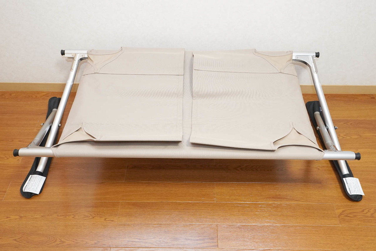 送料込】 スノーピーク コット ハイテンションと床面保護カバー