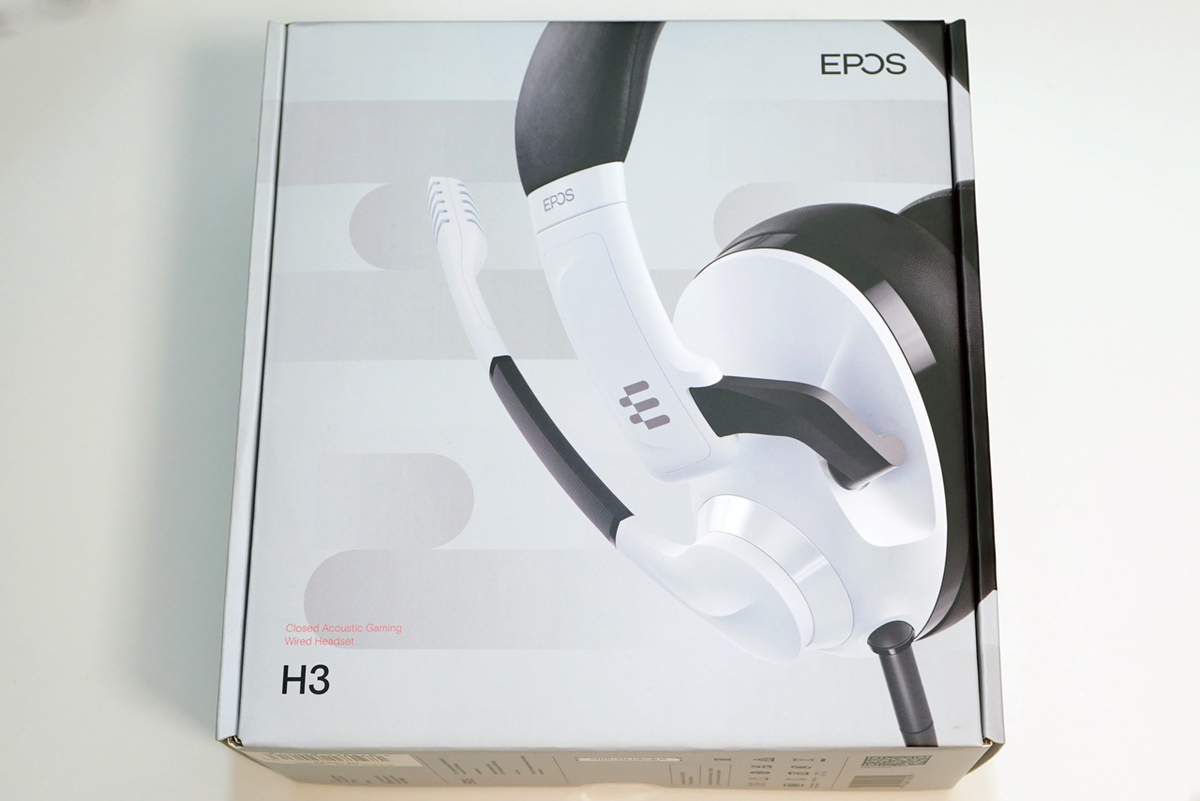 Amazon.co.jp: EPOS H3 ゲーミングヘッドセット 有線 密閉型