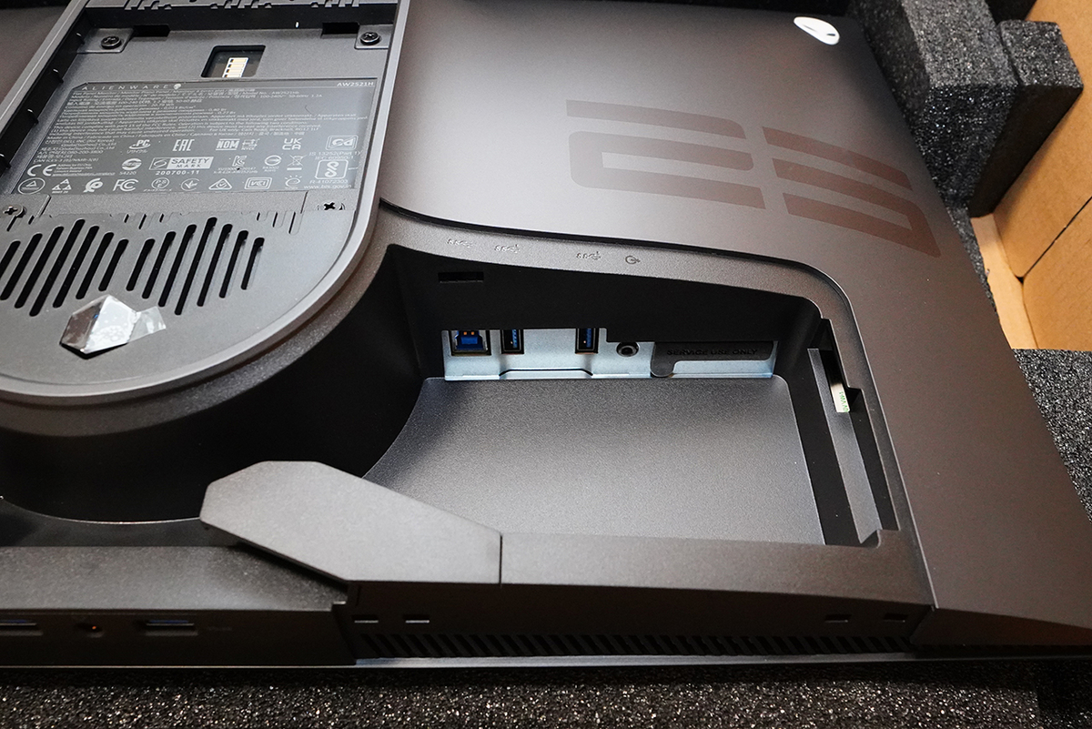 Dell ALIENWAREシリーズ AW2521H 24インチ ゲーミングモニター 