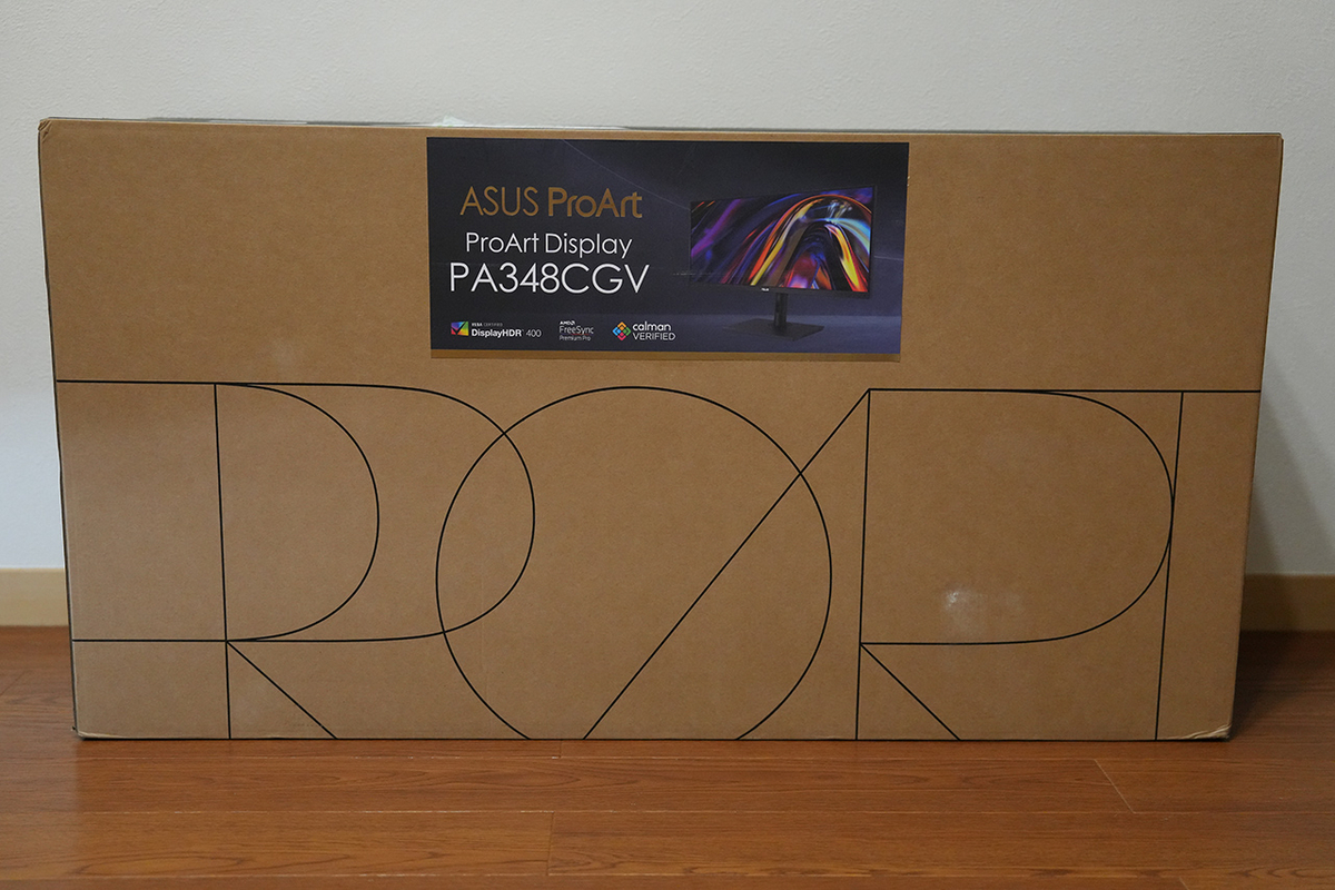ASUS ウルトラワイドモニター ProArt Display PA348CGV レビュー 