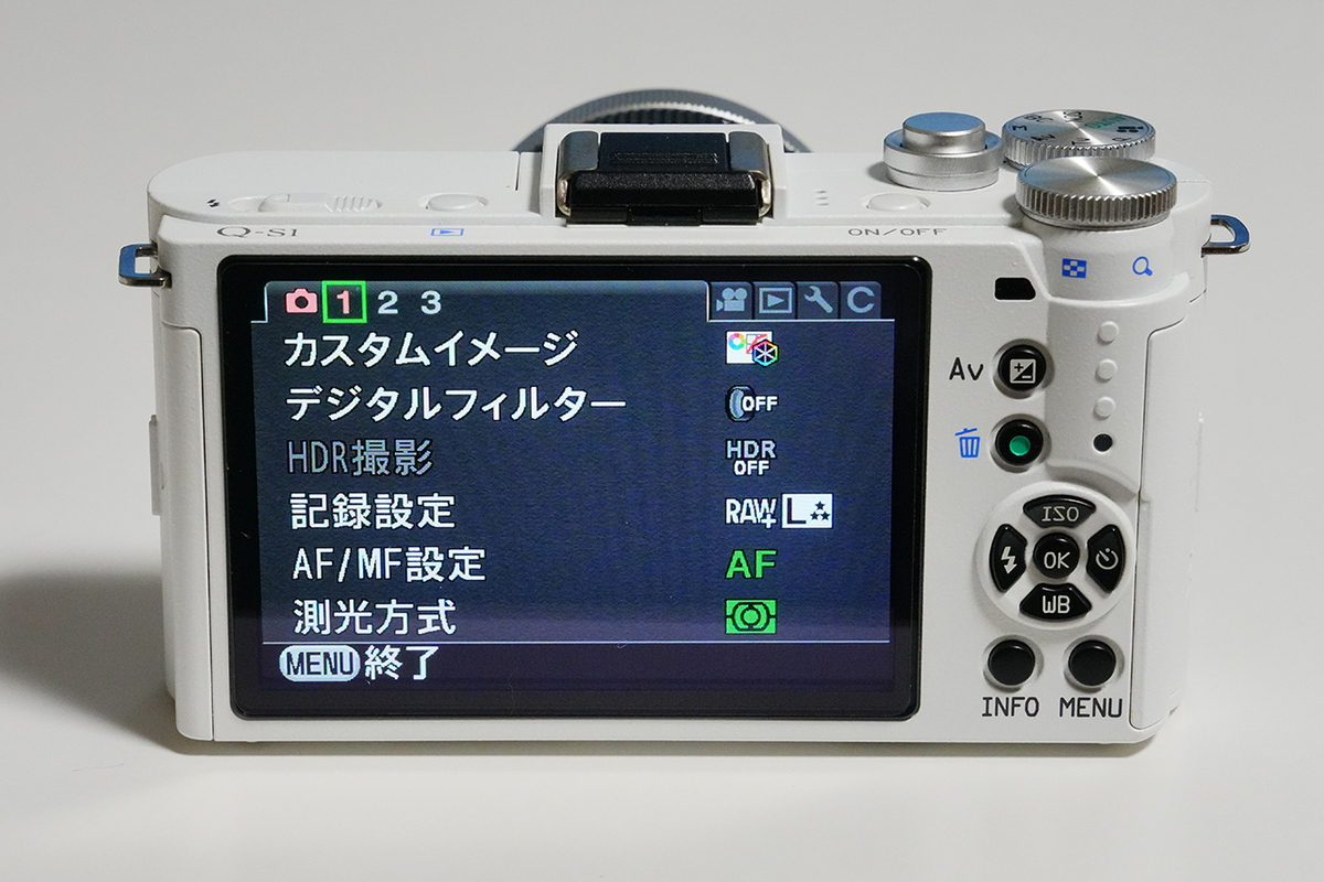 PENTAXのミラーレス一眼 Q-S1を買ってみた - 買ってから考える