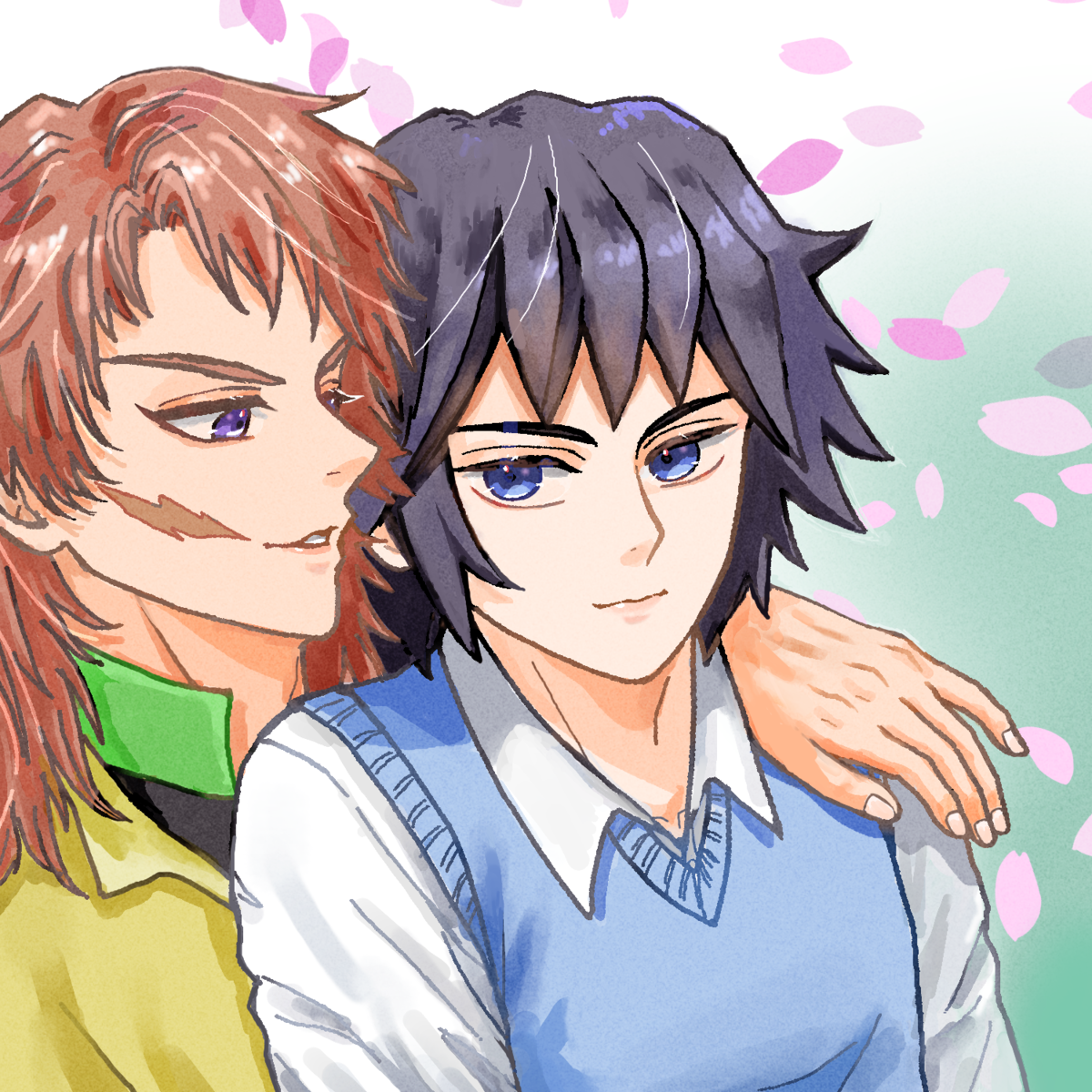 鬼滅の刃 錆義デジタルイラスト 森宮里稀のお絵描き日記