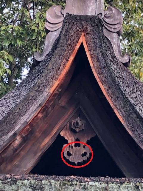 弁天社の紋 唐招提寺