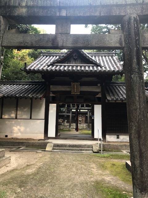水鏡天神社の鳥居 水鏡天神社